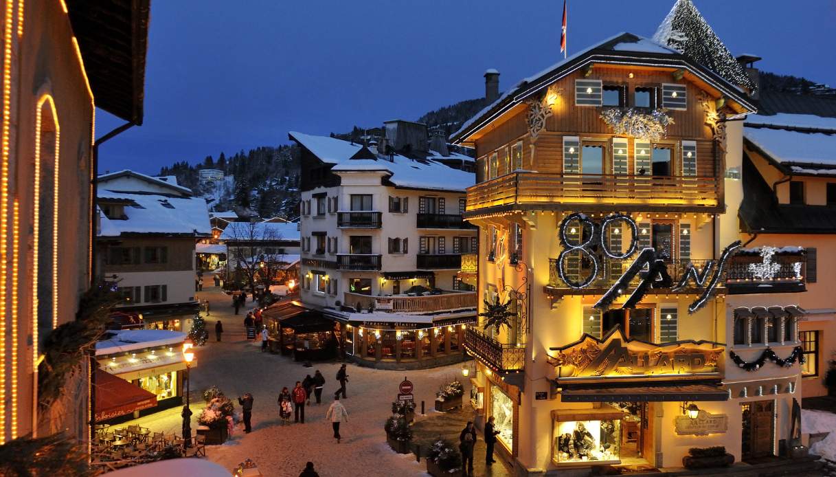 Natale a Megève, Francia