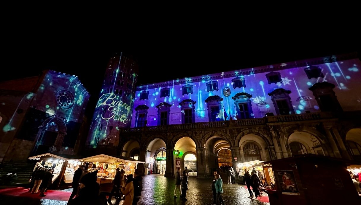 Piazza Orvieto a Natale