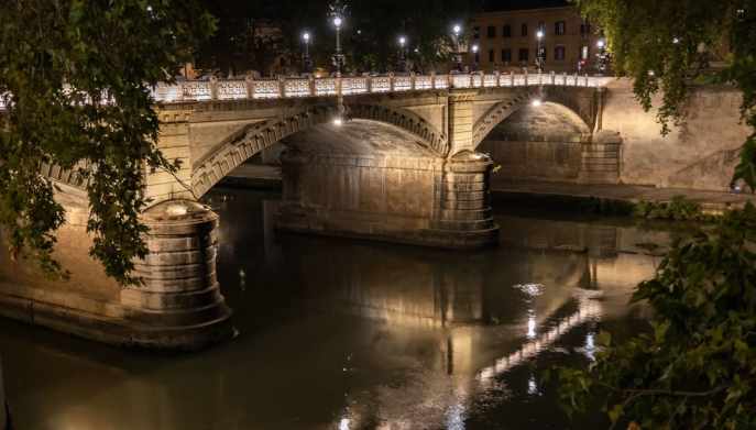 Il Ponte Mazzini a Roma