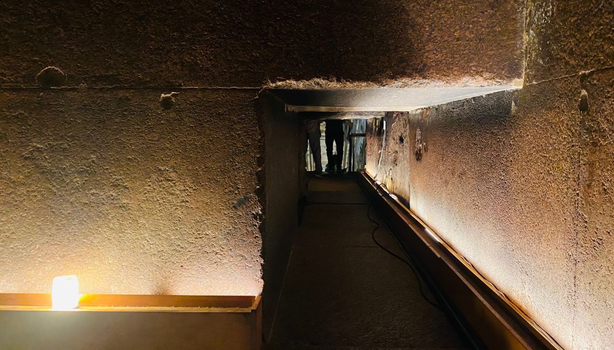 entrare nella piramide di cheope
