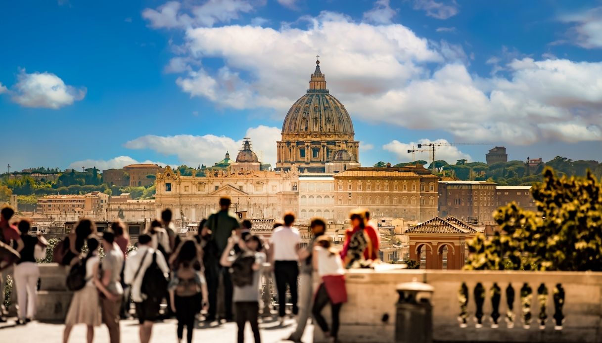 Roma vista dall'alto