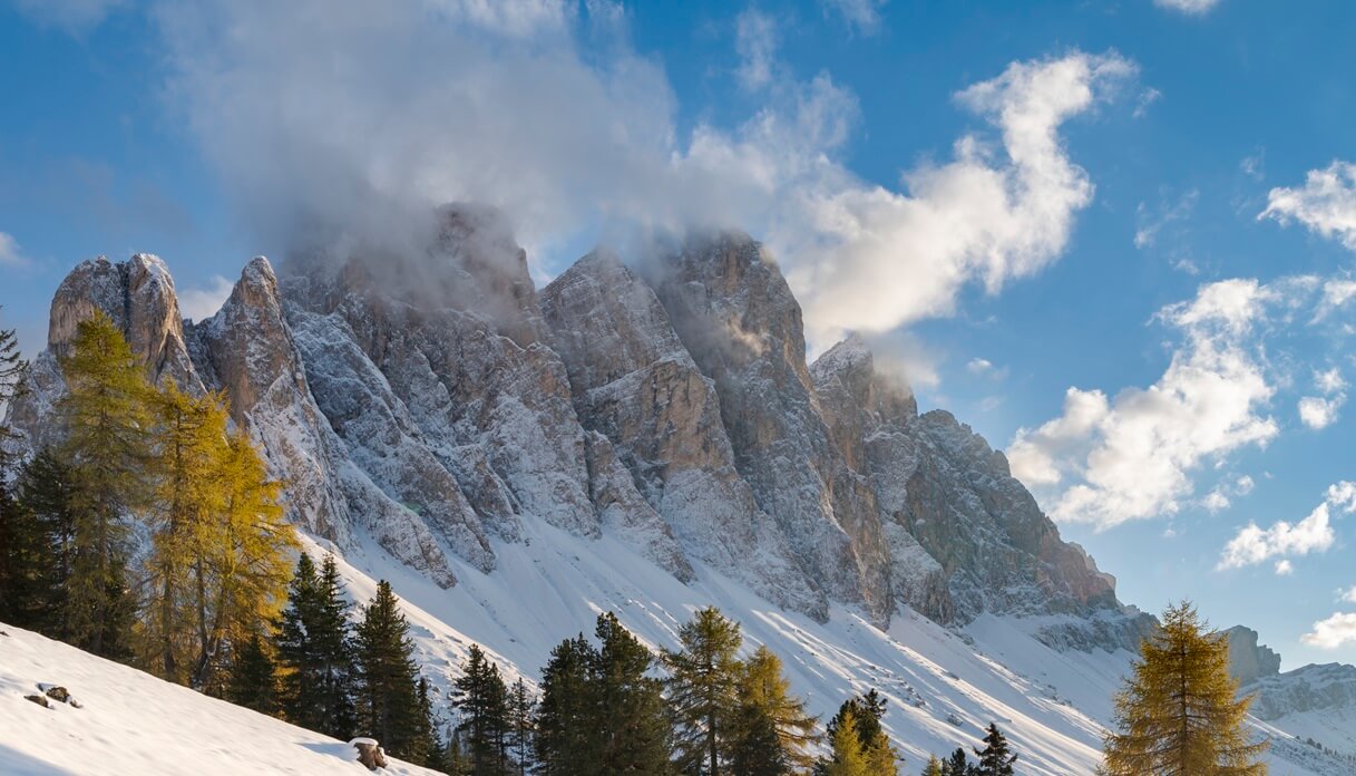 Val di Funes inverno