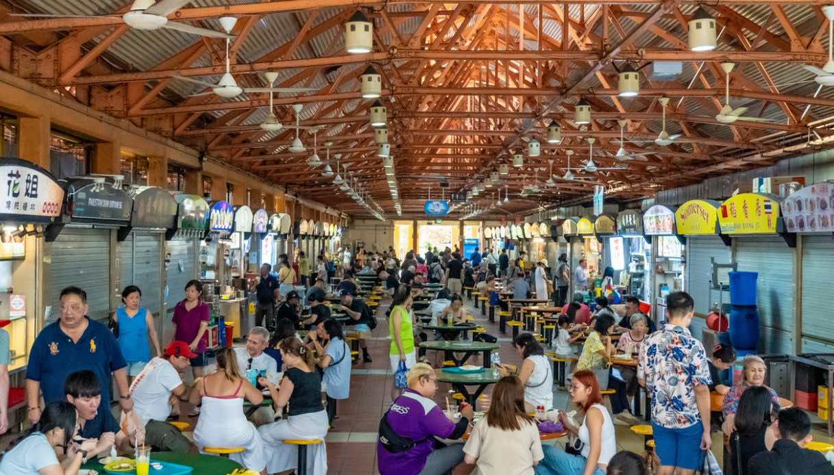Hawker Stall a Singapore
