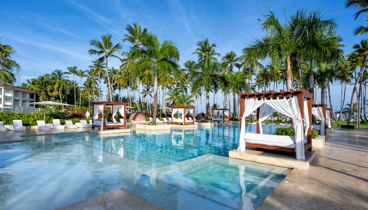 Viva V Samana by Wyndham, vista sulla piscina