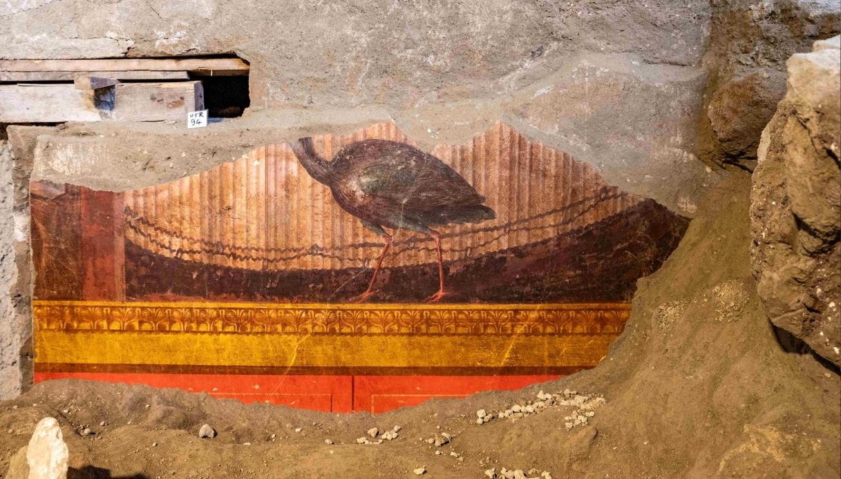 Nuove scoperte nella Villa di Poppea: il salone ritrovato svela affreschi sorprendenti