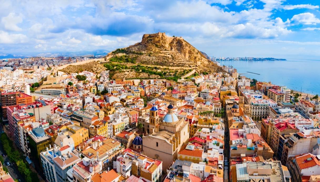 Alicante vista dal castello