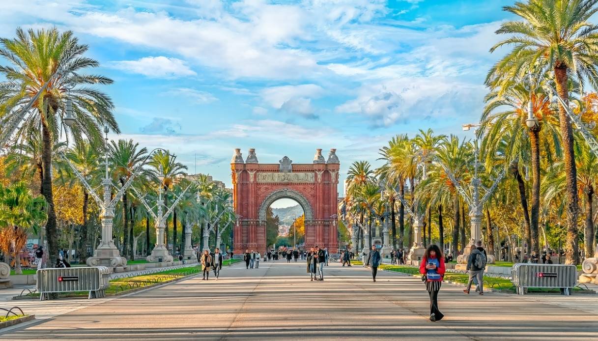 Barcellona durante una giornata di sole