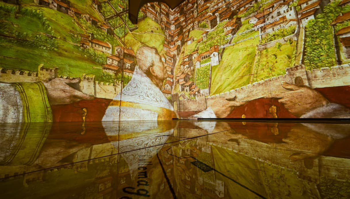 Castello dell'Aquila, sala immersiva 