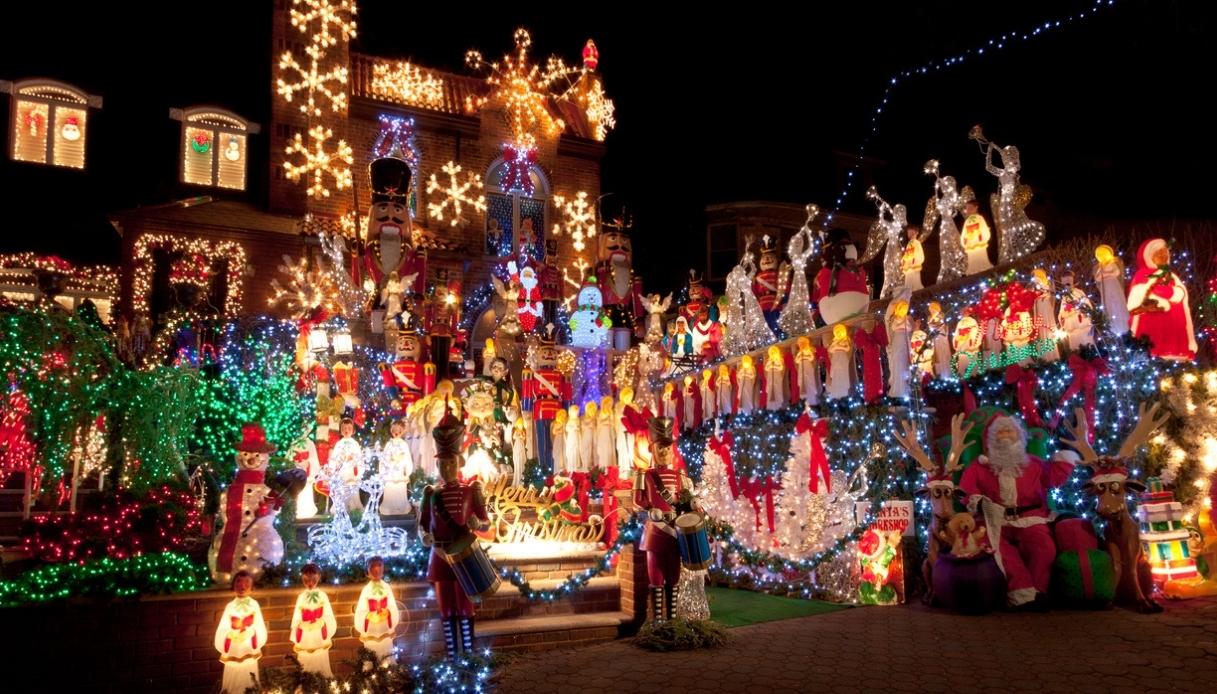 Dyker Heights nel periodo natalizio