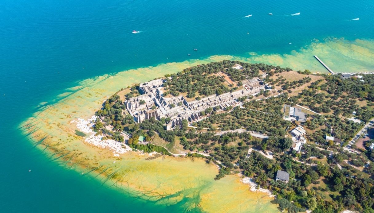 Grotte di Catullo a Sirmione sul lago di Garda