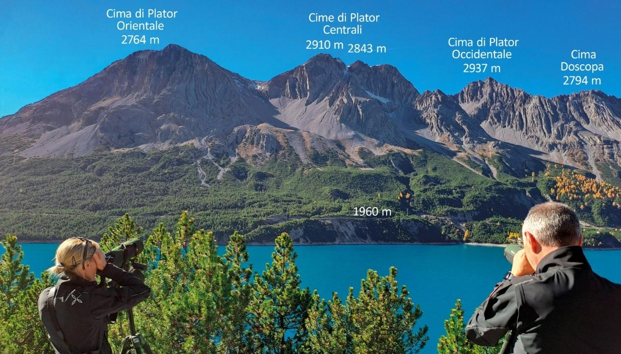 Le cime dei ritrovamenti delle impronte di dinosauri in Italia