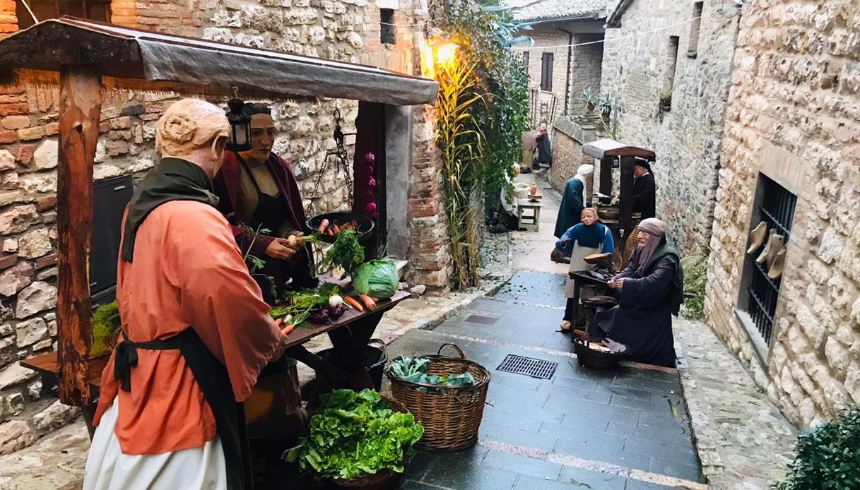 Il Presepe monumentale di Corciano, Umbria