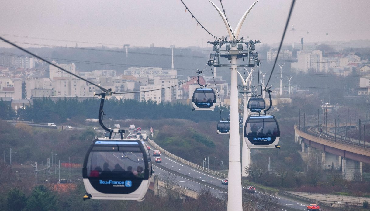 Nuova funivia urbana a Parigi