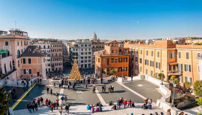 Piazza di Spagna Natale