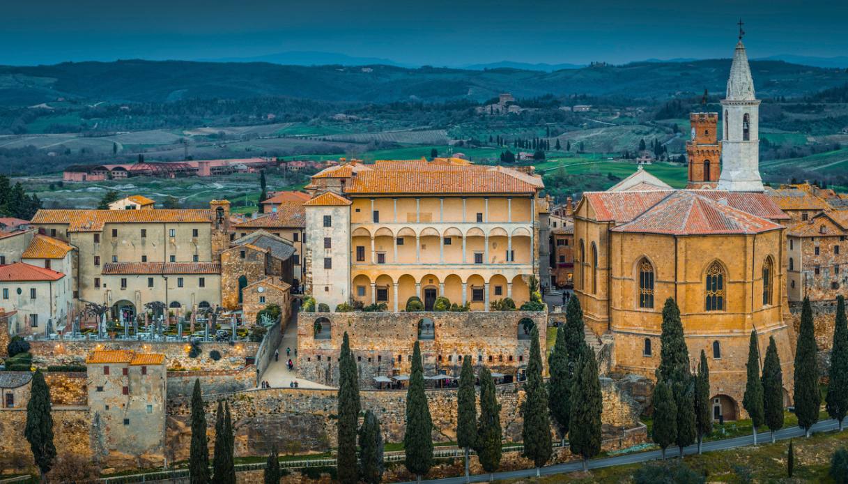 Pienza, borgo in Toscana