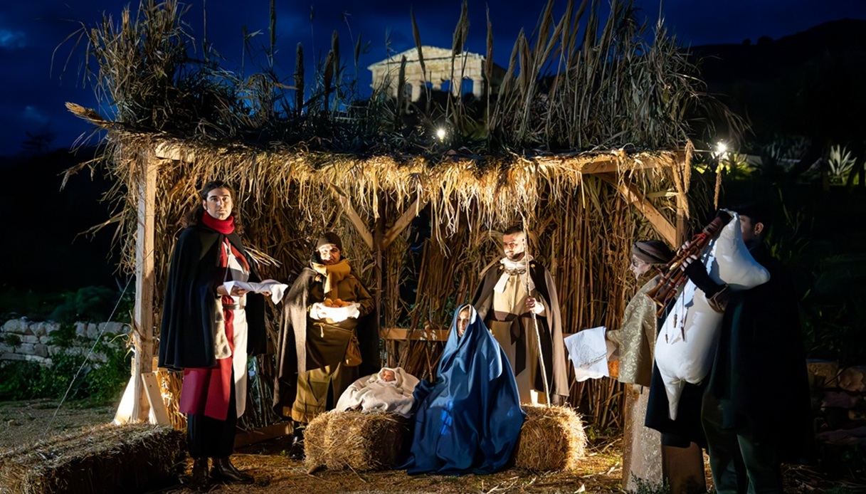 L'emozionante Presepe di Segesta