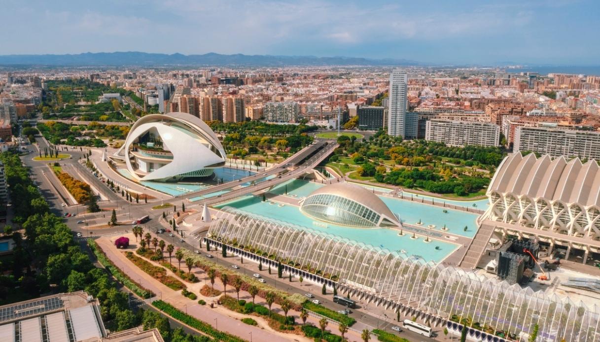 Valencia dall'alto