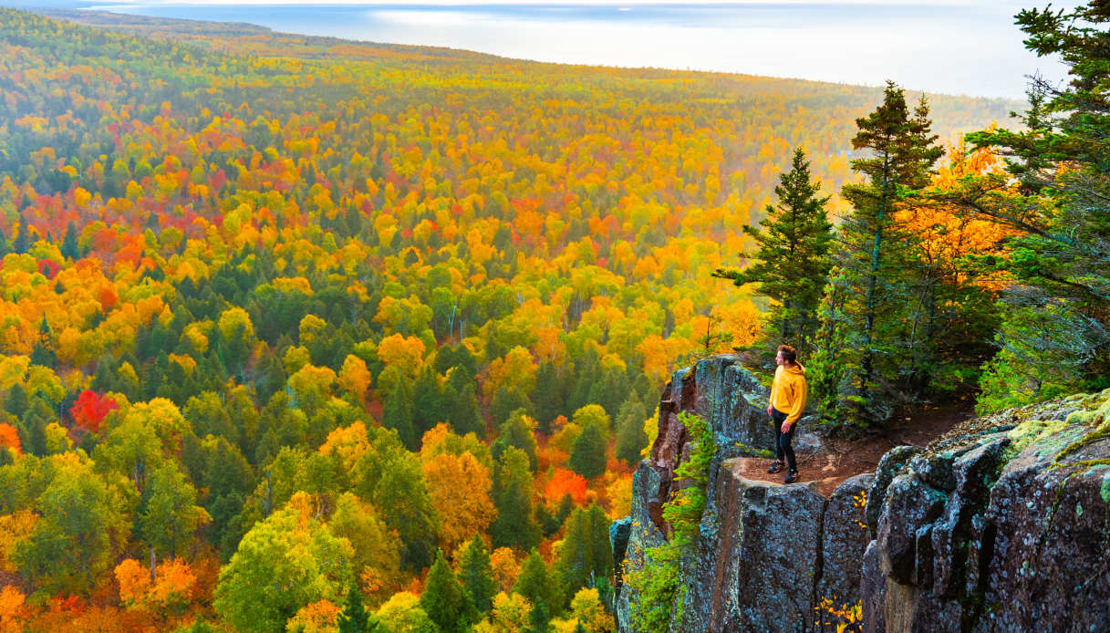 Alba sull'Oberg Mountain