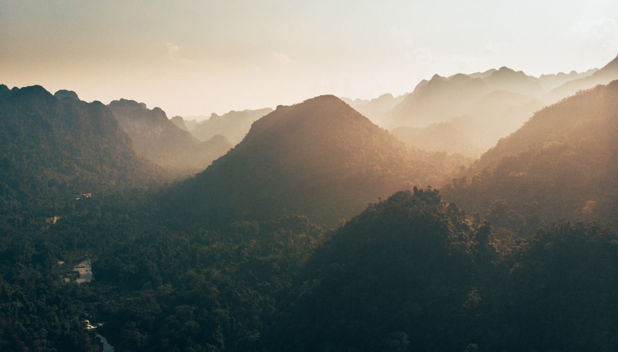 La giungla nel parco di Phong Nha Ke Bang