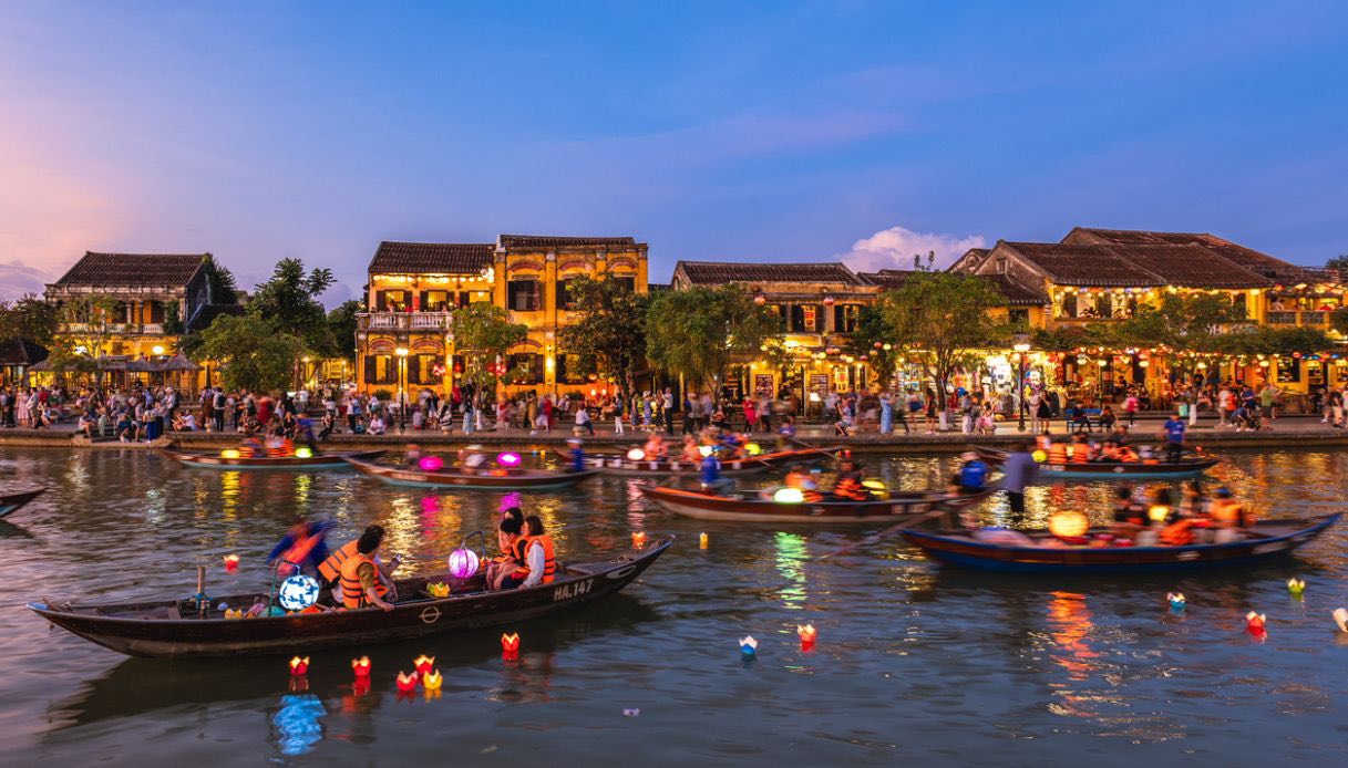 Hoi An la sera