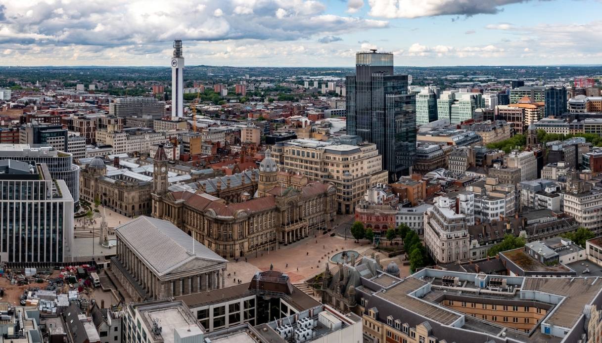 Skyline di Birmingham
