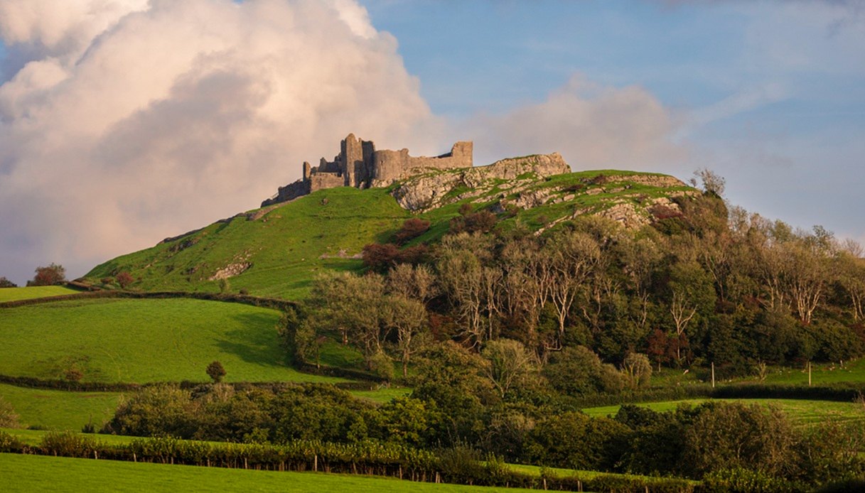Carreg Cennen Castle, location del prequel de Il Trono di Spade