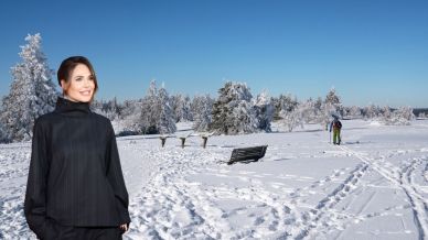 La vacanza sulla neve di Ilary Blasi è un’ispirazione “low cost”