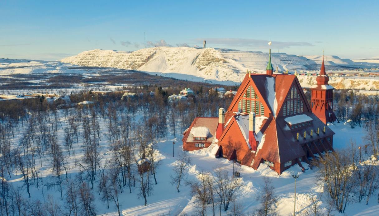 Viaggio in treno notturno in Svezia
