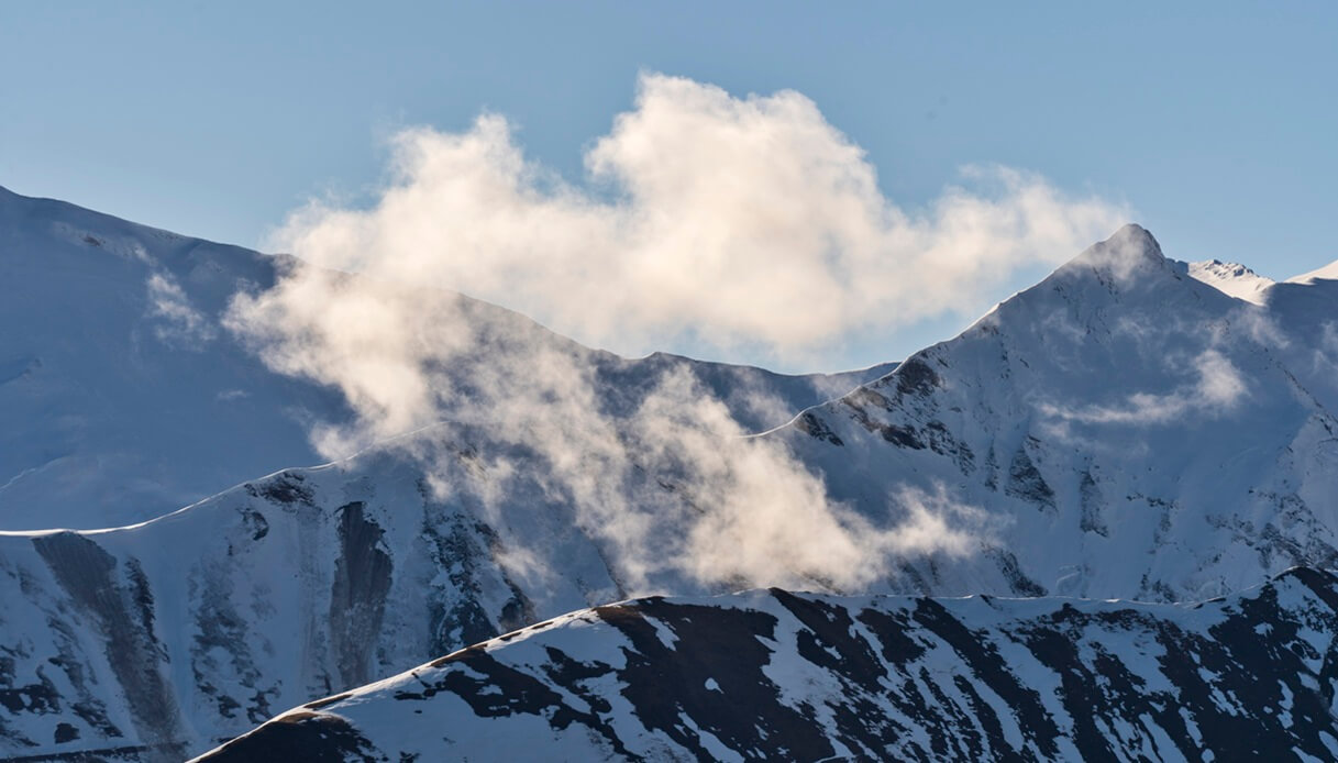 Lago di Pilato Monti Sibillini inverno neve