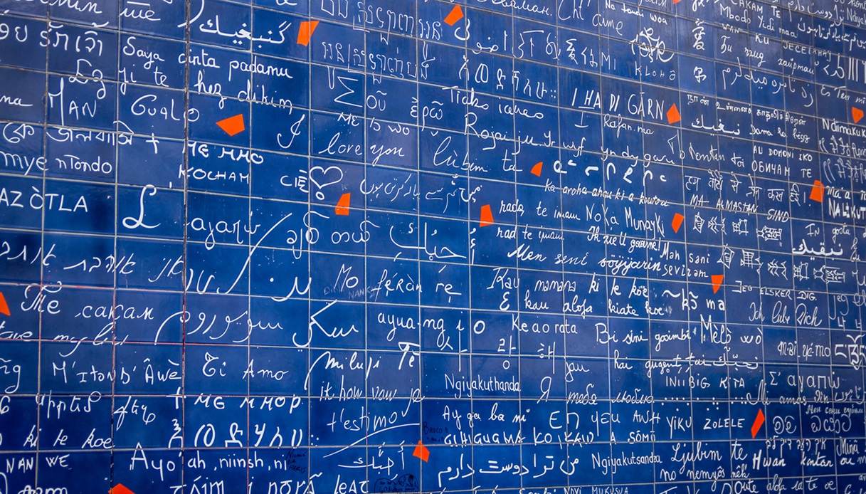 Muro "Je t'aime" a Montmartre