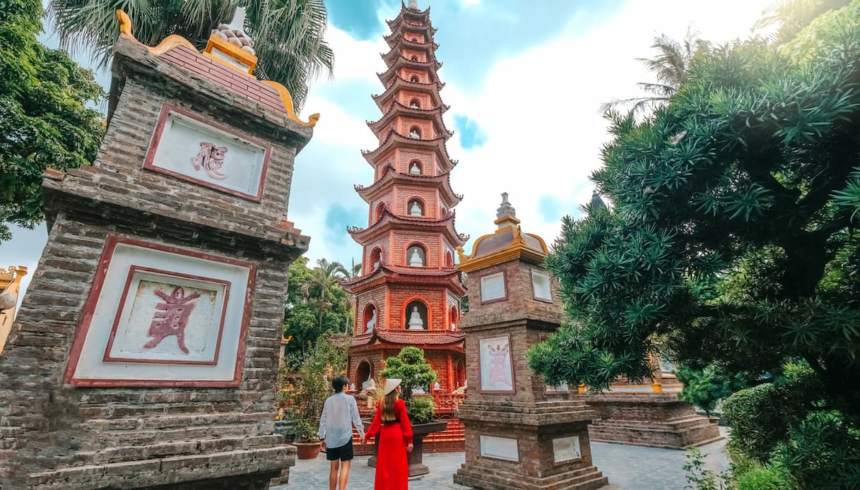 Pagoda Tran Quoc, Hanoi