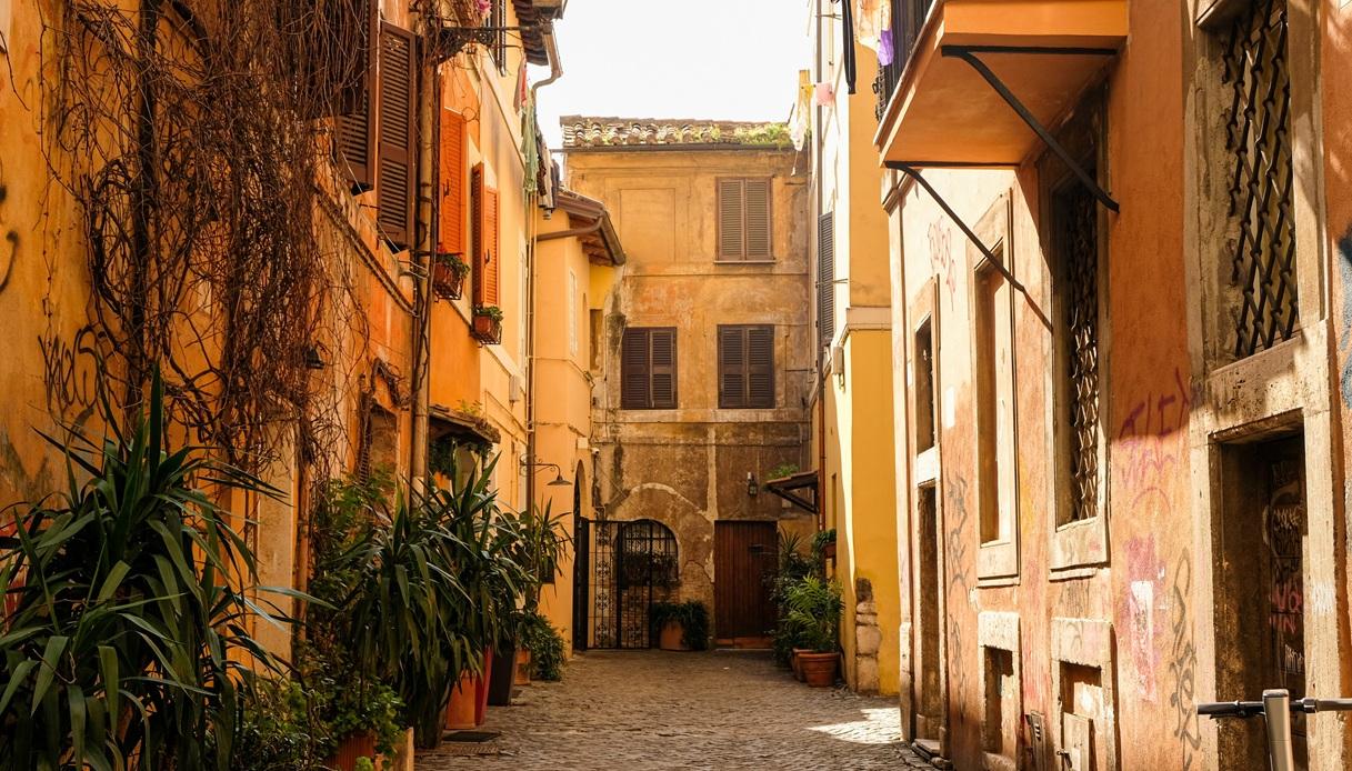 La bellezza del quartiere Trastevere di Roma