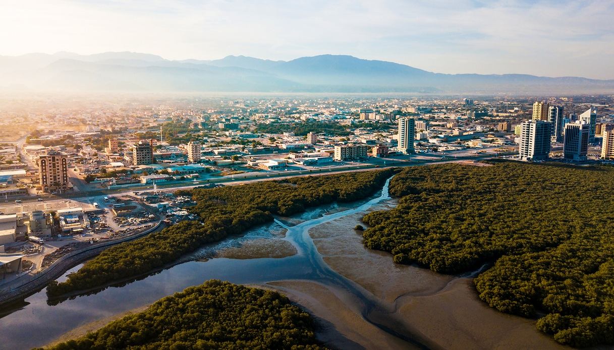 La città di Ras Al Khaimah