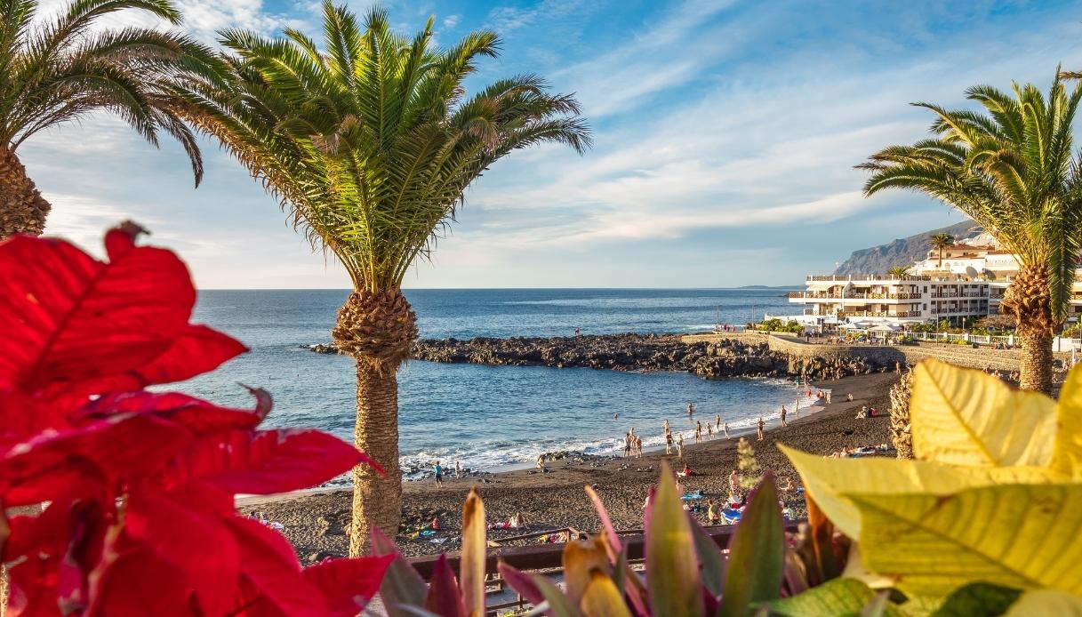 Spiaggia dell'Arena a Tenerife