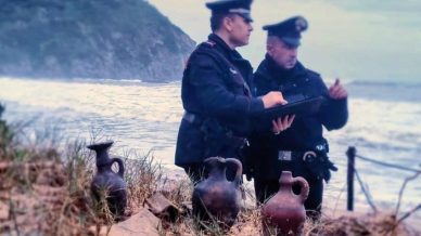 In Sardegna, il ciclone Harry ha fatto riemergere straordinari reperti di epoca fenicia