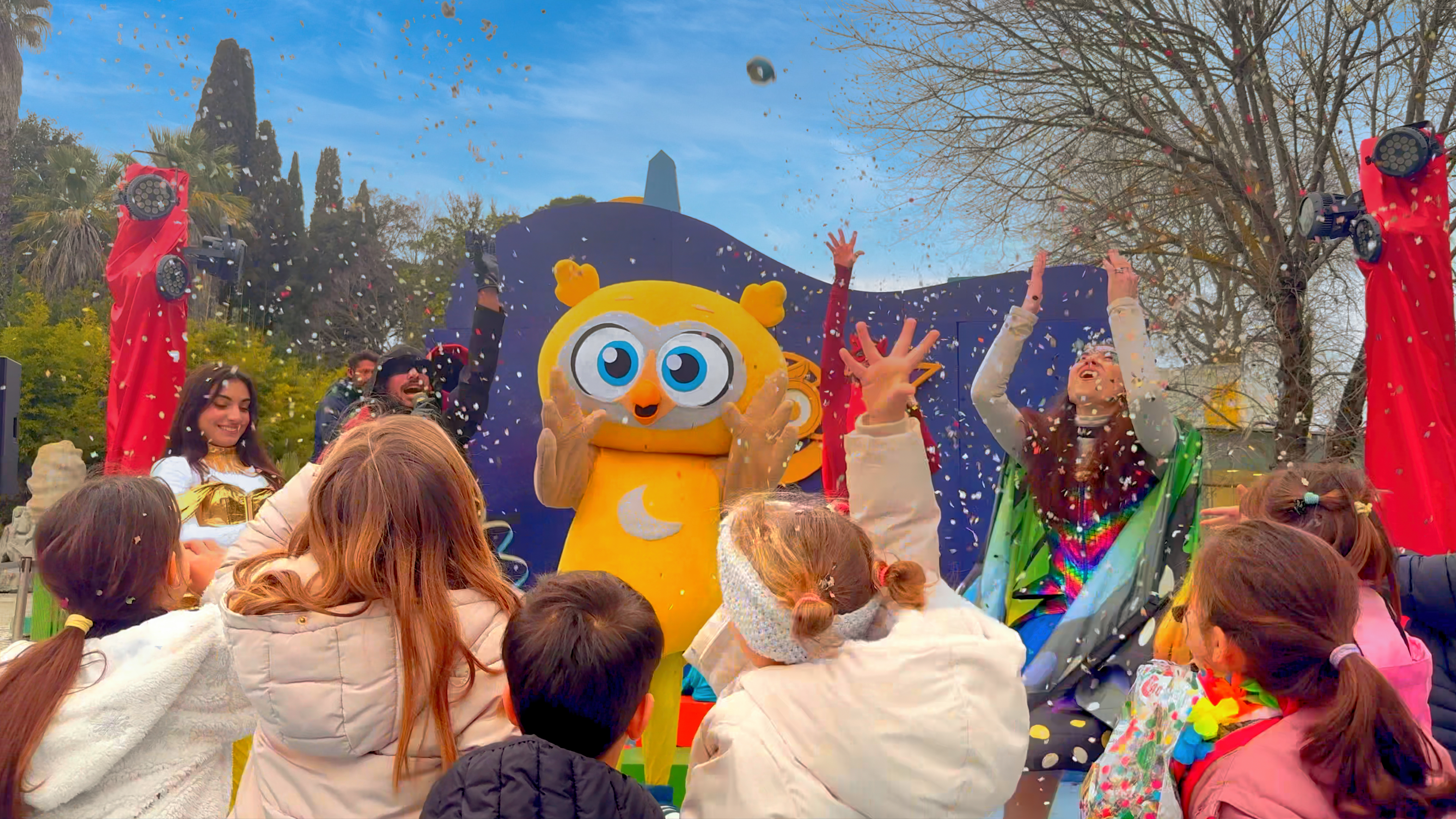 Carnevale formato famiglia del Luneur Park a Roma