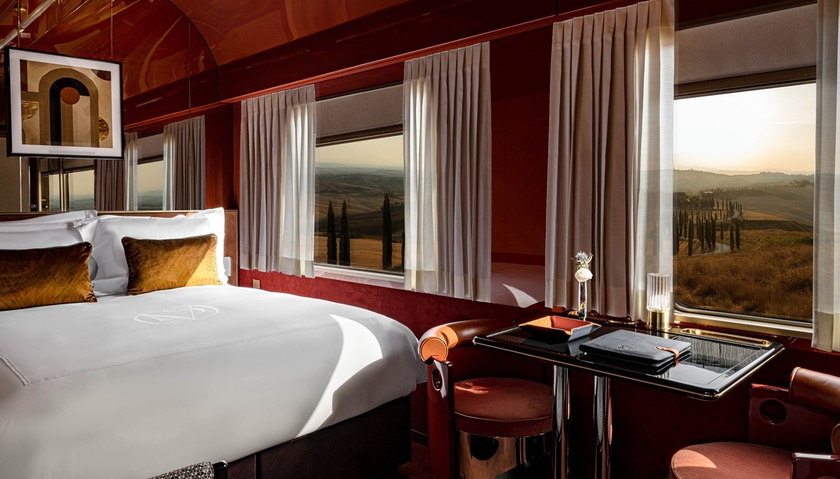 La camera del treno La Dolce Vita Orient Express