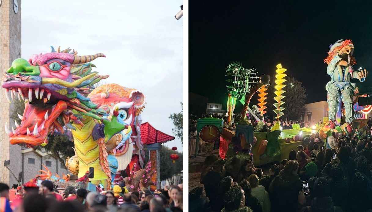 I carri del Carnevale Storico Sangavinese 