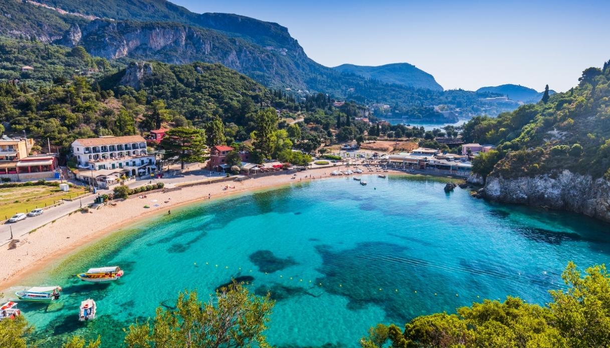 L'isola di Corfù con le sue splendide spiagge