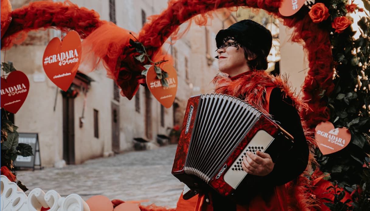 Gradara, borgo, San Valentino