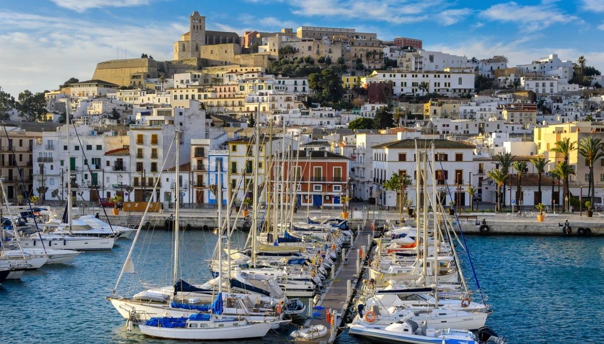 Ibiza vista dal porto