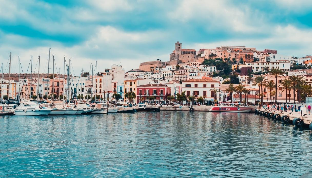 Panorama su Dalt Vila a Ibiza