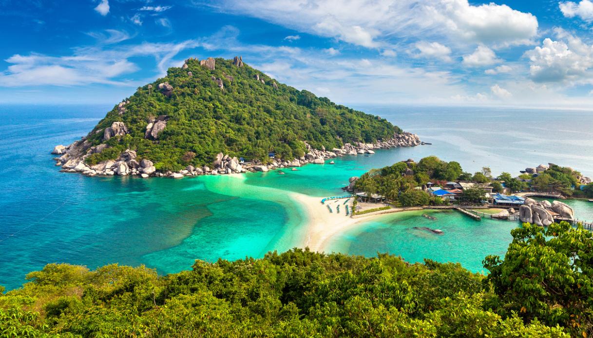 Il belvedere di Koh Nang Yuan