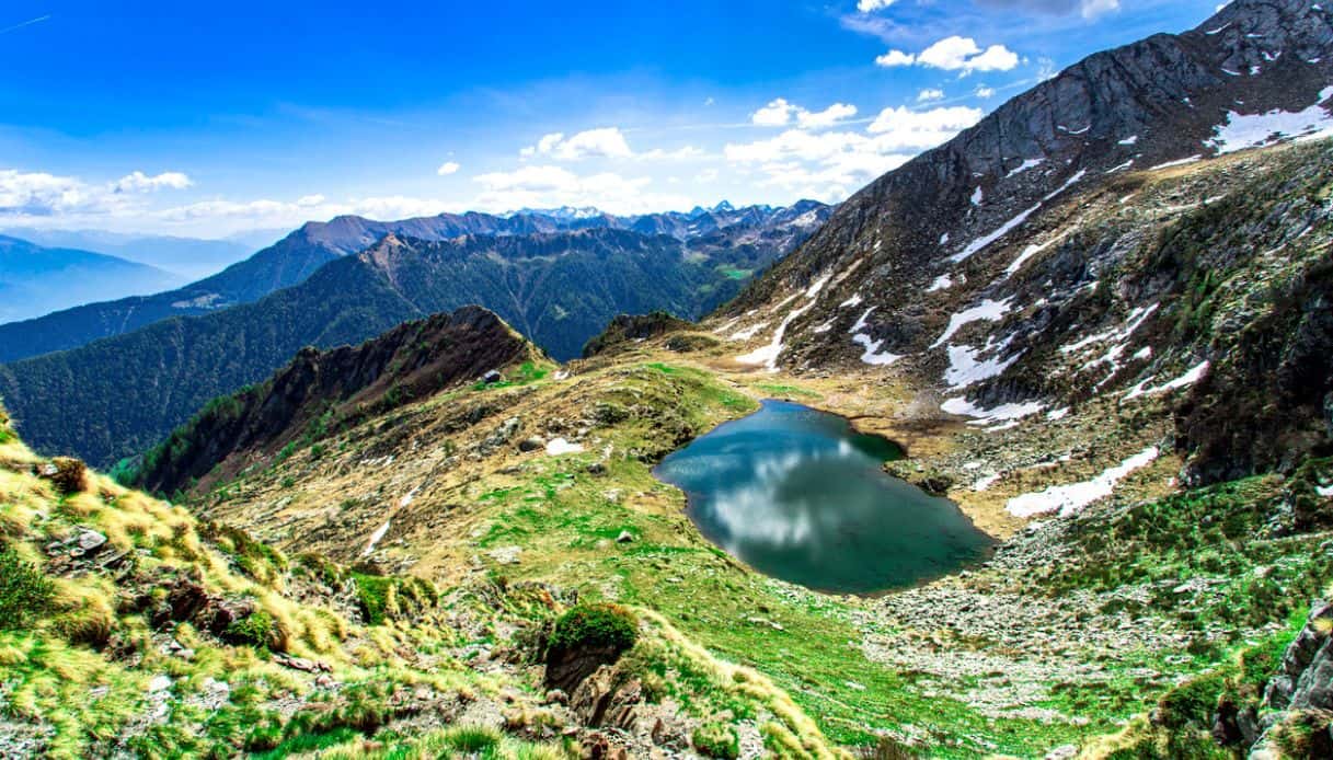 Lago di Bernasca, Valtellina, Lombardia