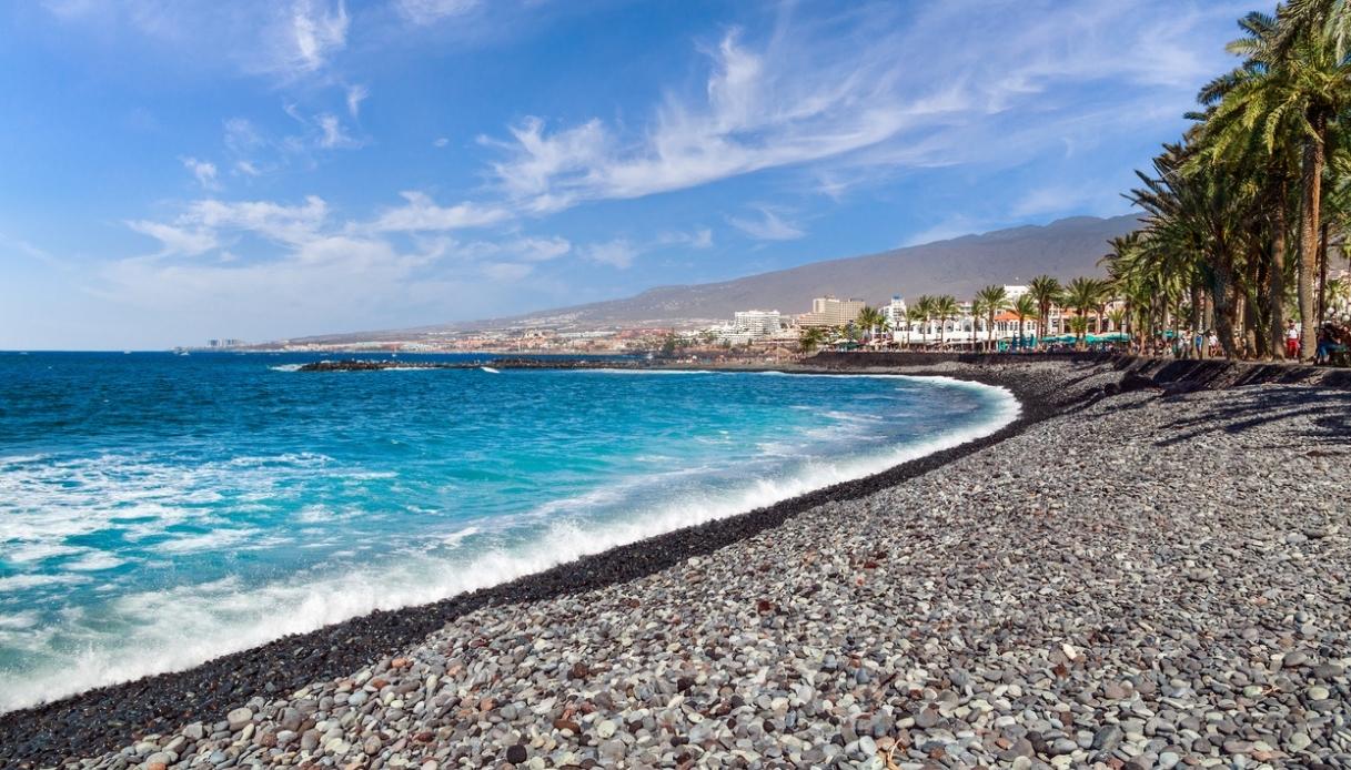Spiaggia sull'Atlantico di Tenerife