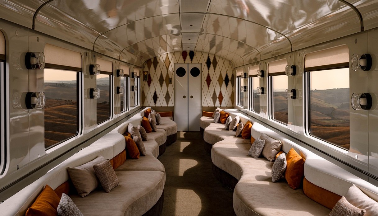 Vagone bar del Dolce Vita Orient Express