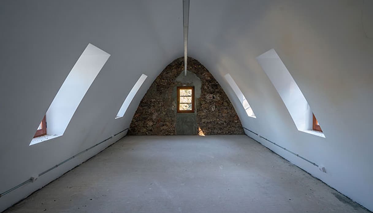 Xalet del Catllaras, Gaudì, interno