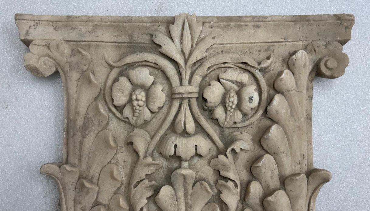 Capitello ritrovato a Villa Sora