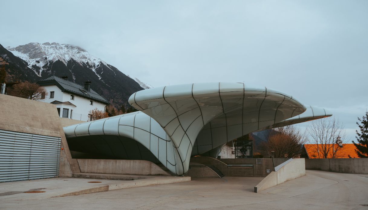Stazione di Zaha Hadid a Innsbruck