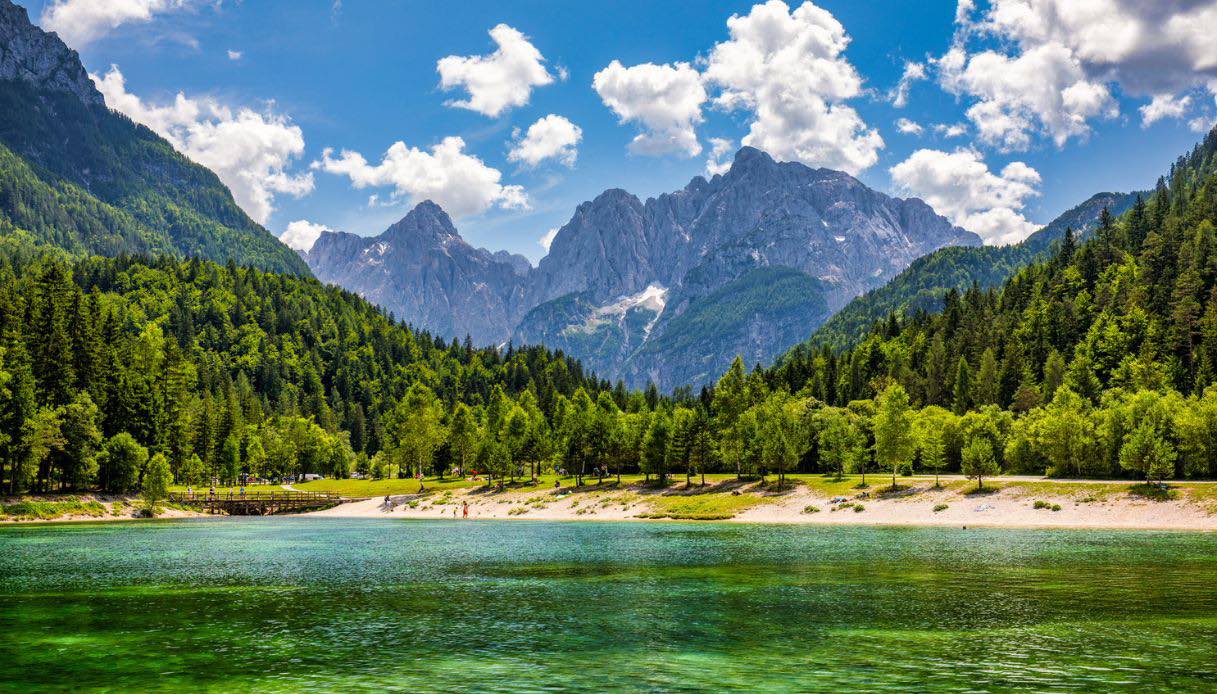 Valle nel Parco Nazionale del Triglav